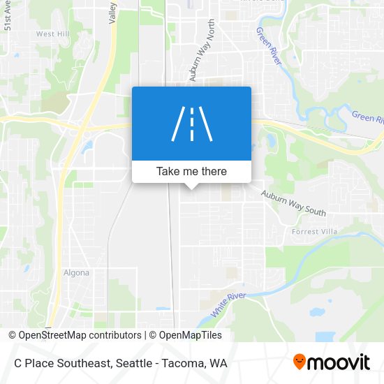 Mapa de C Place Southeast