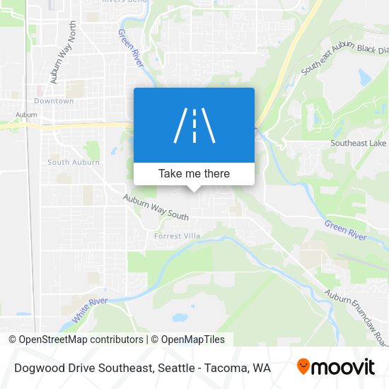 Dogwood Drive Southeast map