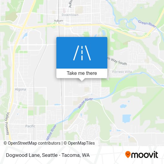 Mapa de Dogwood Lane