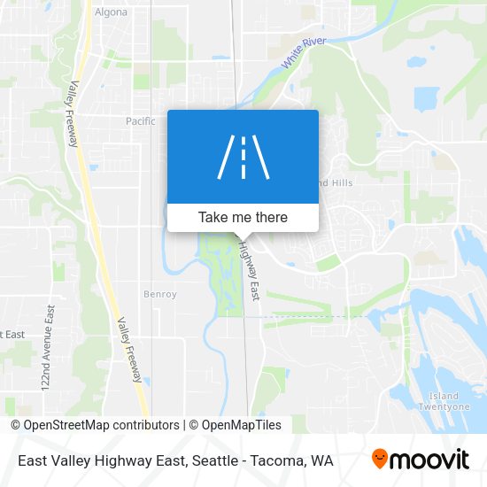 East Valley Highway East map