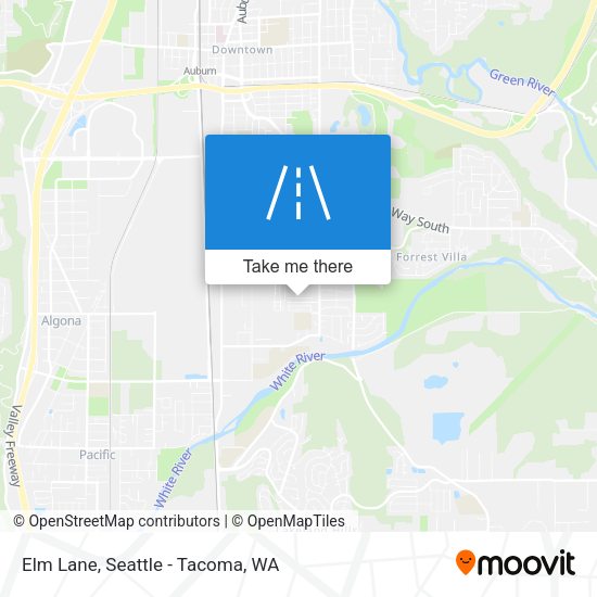 Mapa de Elm Lane