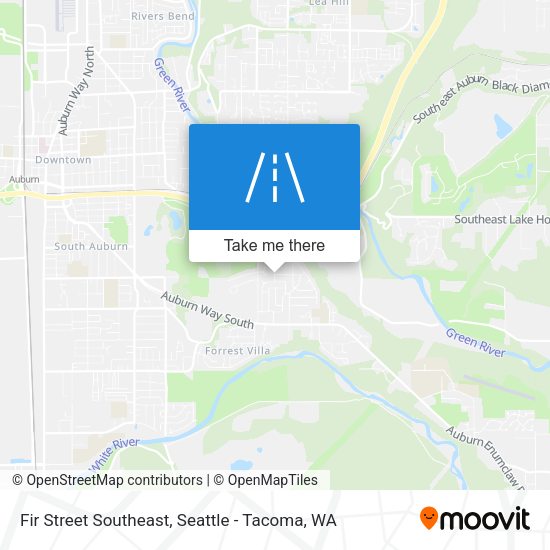 Fir Street Southeast map