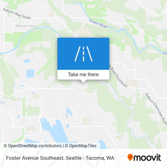 Mapa de Foster Avenue Southeast