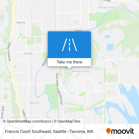 Francis Court Southeast map