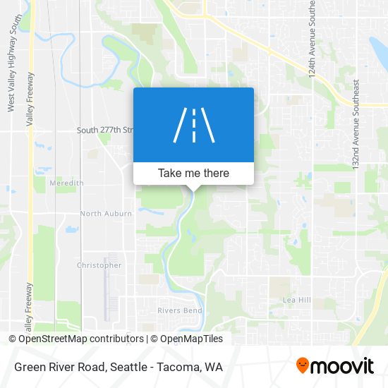 Green River Road map
