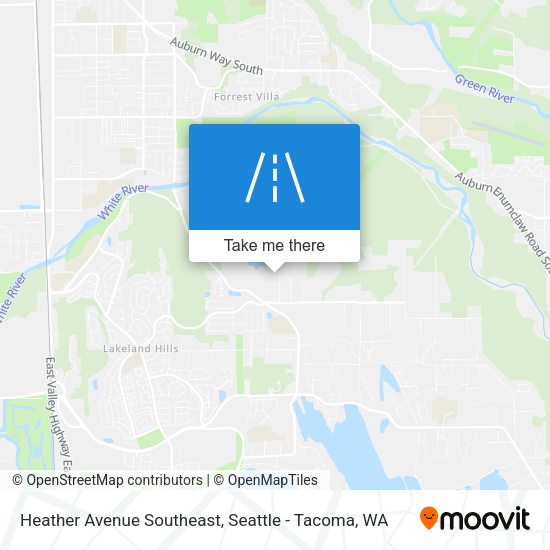 Heather Avenue Southeast map