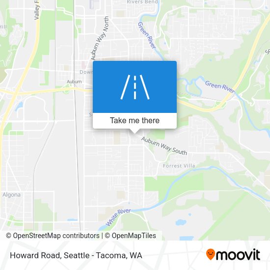 Mapa de Howard Road