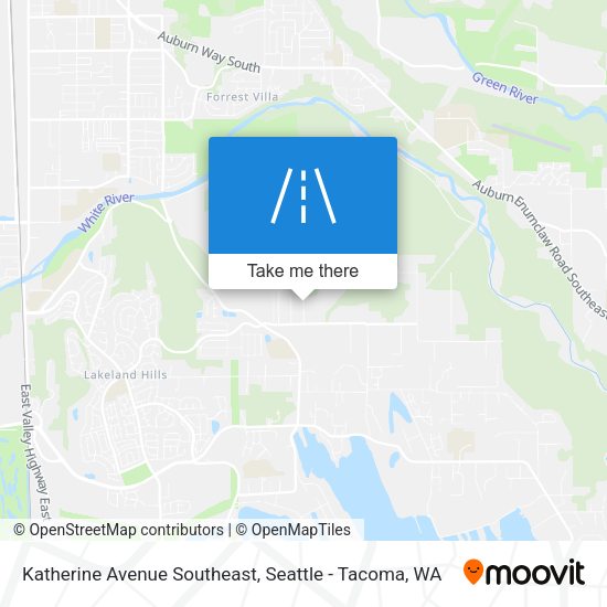 Mapa de Katherine Avenue Southeast