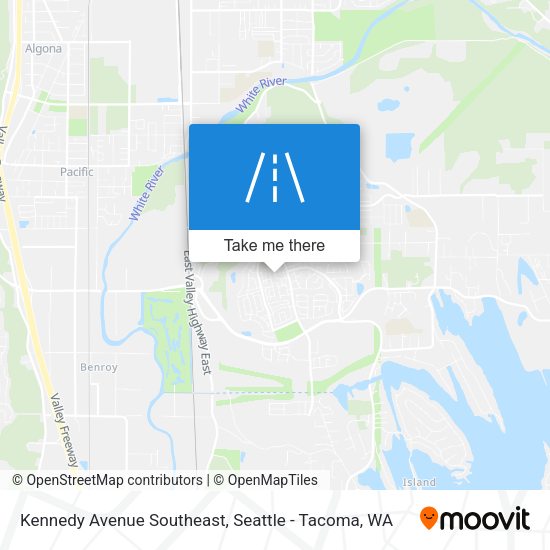 Mapa de Kennedy Avenue Southeast