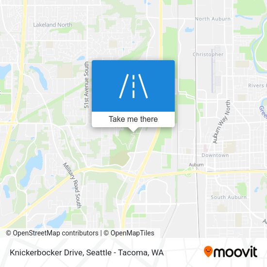 Mapa de Knickerbocker Drive