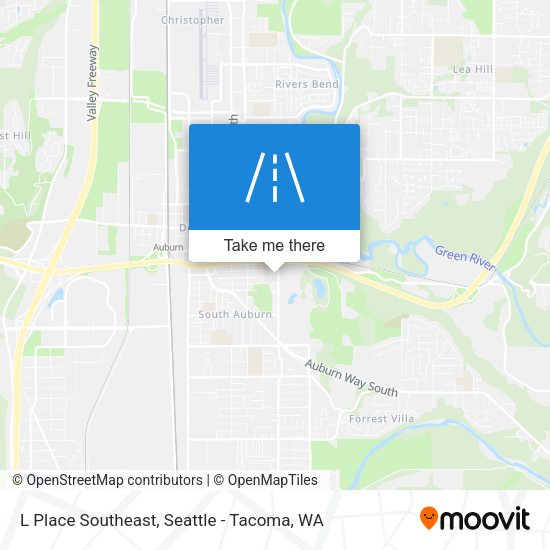 L Place Southeast map