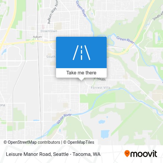 Leisure Manor Road map