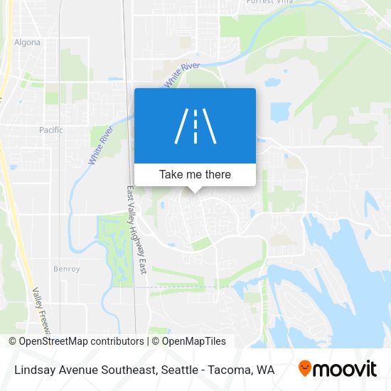 Mapa de Lindsay Avenue Southeast