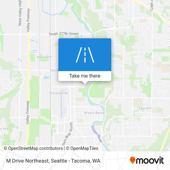 Mapa de M Drive Northeast