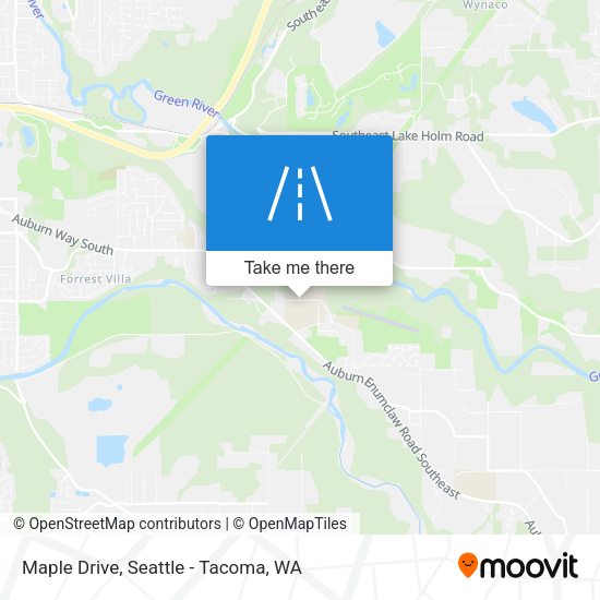 Maple Drive map