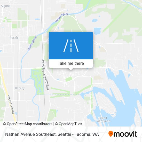 Mapa de Nathan Avenue Southeast