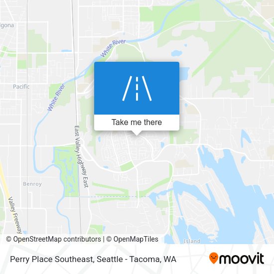 Perry Place Southeast map