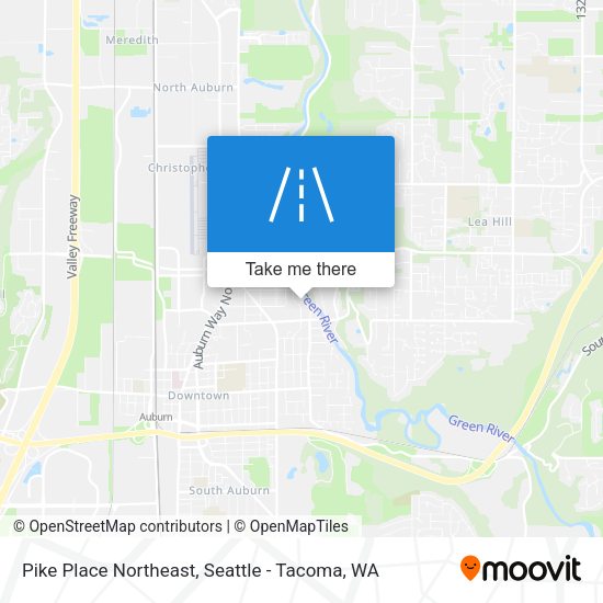 Pike Place Northeast map
