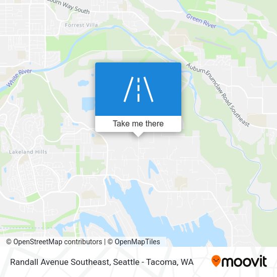 Mapa de Randall Avenue Southeast