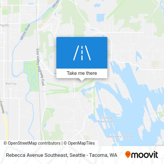 Mapa de Rebecca Avenue Southeast