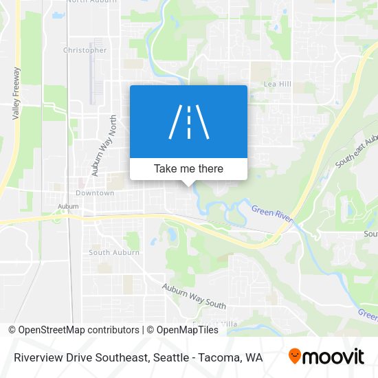 Mapa de Riverview Drive Southeast