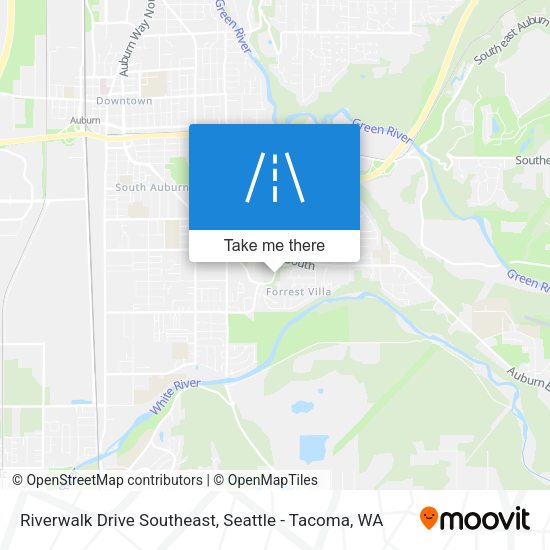 Mapa de Riverwalk Drive Southeast