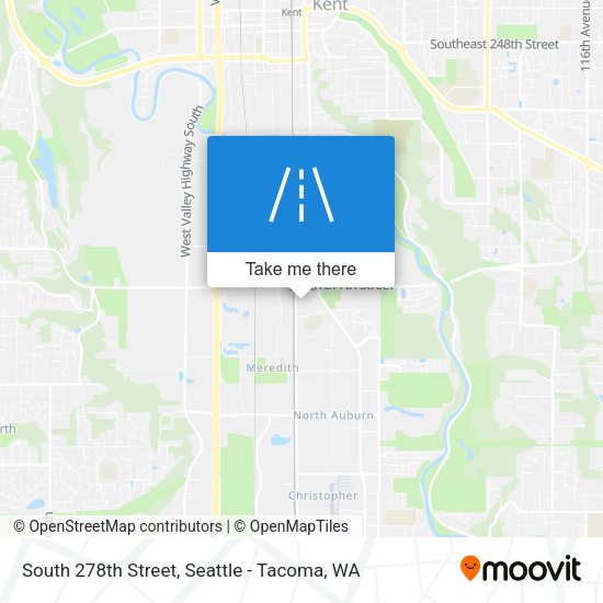 Mapa de South 278th Street