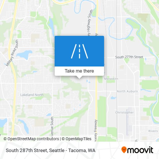 Mapa de South 287th Street