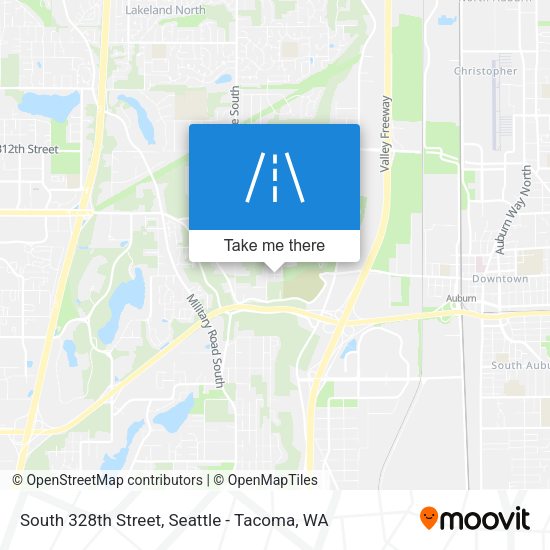 Mapa de South 328th Street