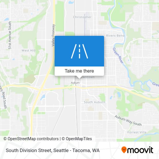 Mapa de South Division Street