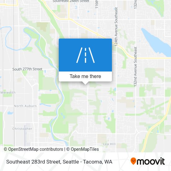 Mapa de Southeast 283rd Street
