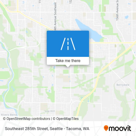 Southeast 285th Street map
