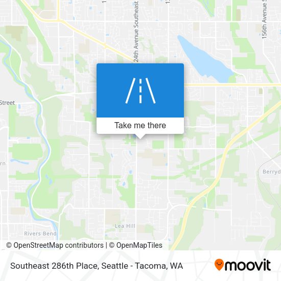 Mapa de Southeast 286th Place