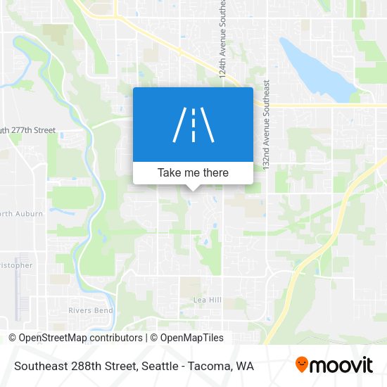 Southeast 288th Street map