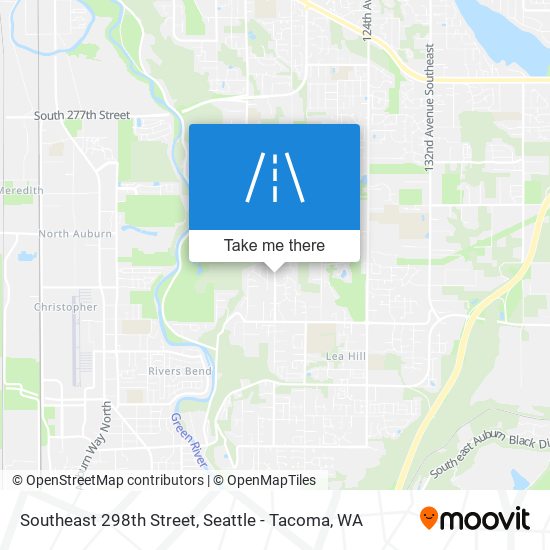 Mapa de Southeast 298th Street