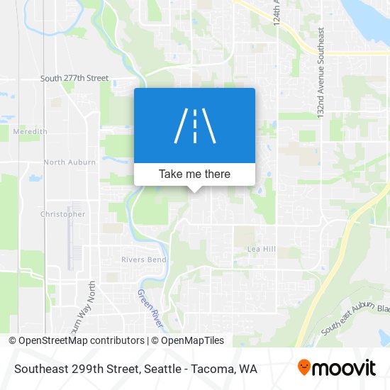 Southeast 299th Street map