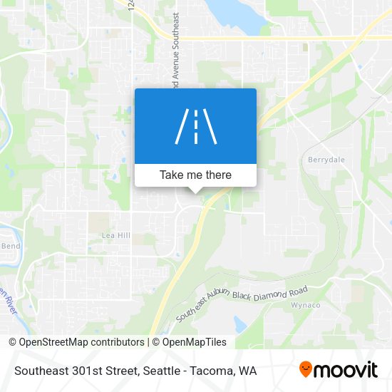 Mapa de Southeast 301st Street