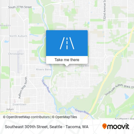 Mapa de Southeast 309th Street