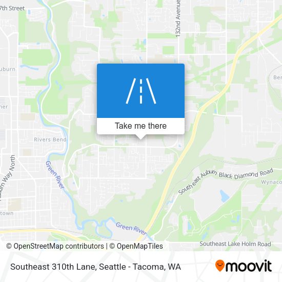 Mapa de Southeast 310th Lane