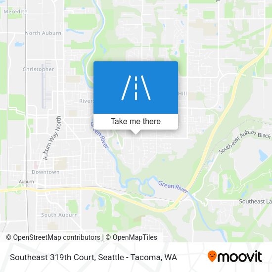 Mapa de Southeast 319th Court