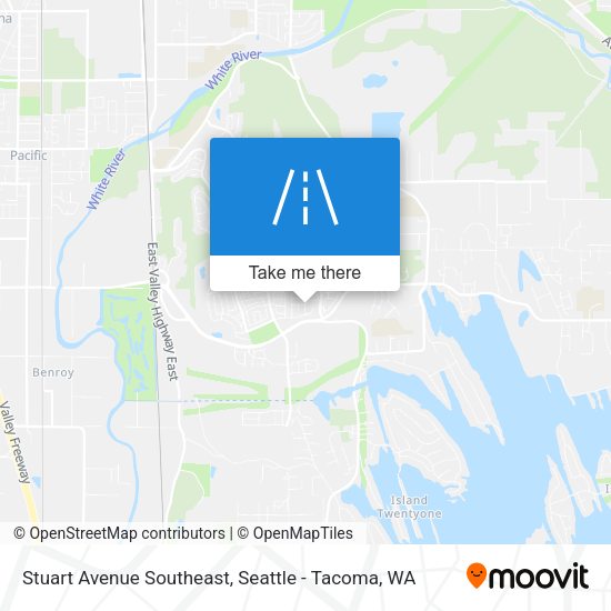 Stuart Avenue Southeast map