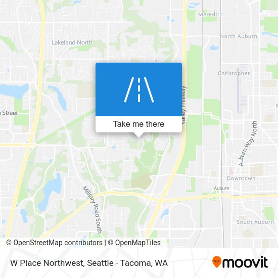 Mapa de W Place Northwest