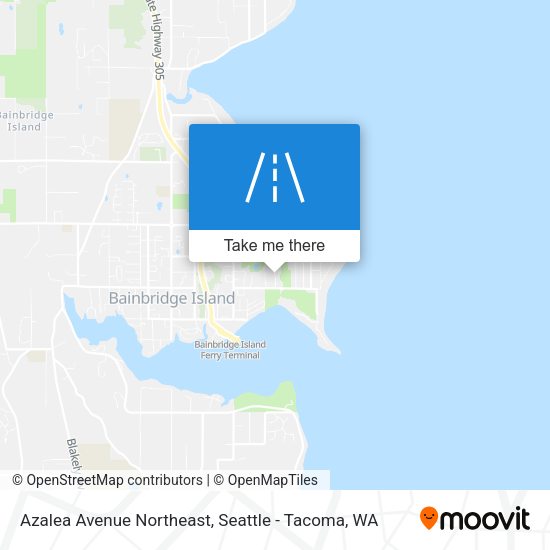 Mapa de Azalea Avenue Northeast