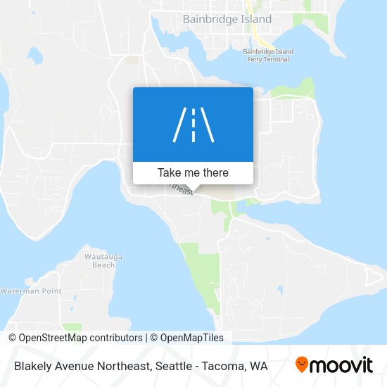 Mapa de Blakely Avenue Northeast