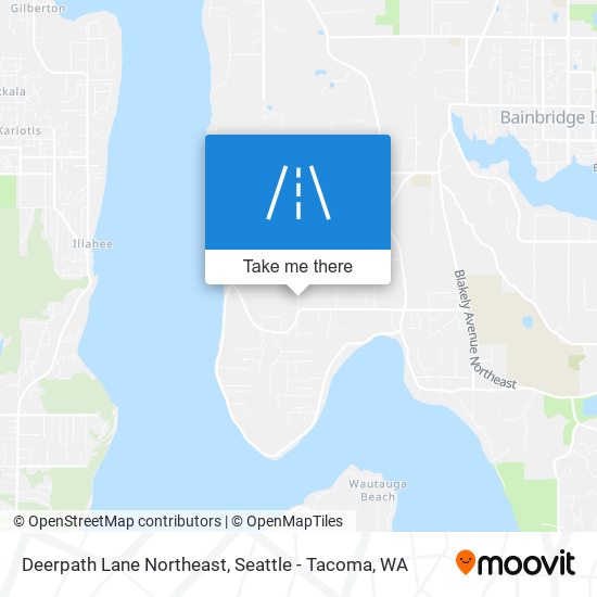 Mapa de Deerpath Lane Northeast