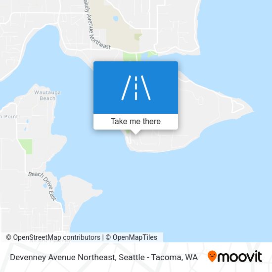 Devenney Avenue Northeast map