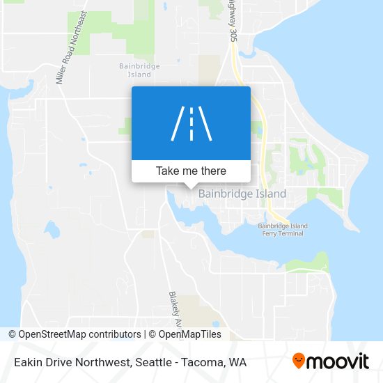Mapa de Eakin Drive Northwest