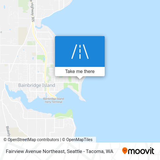 Fairview Avenue Northeast map