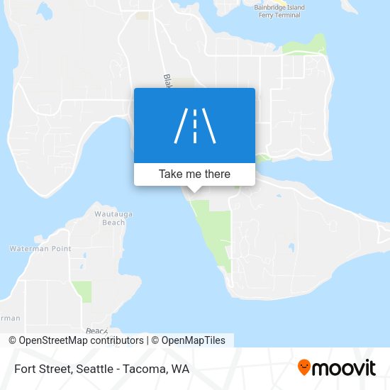 Fort Street map