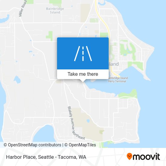 Harbor Place map
